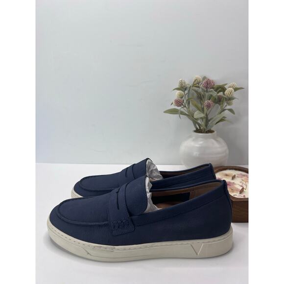 Vionic Thompson Slip-on Penny Loafers Casual Comfort Shoe Navy Men\'s 12 Wide main image 6